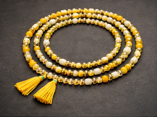 Oshun ileke (yellow/gold)